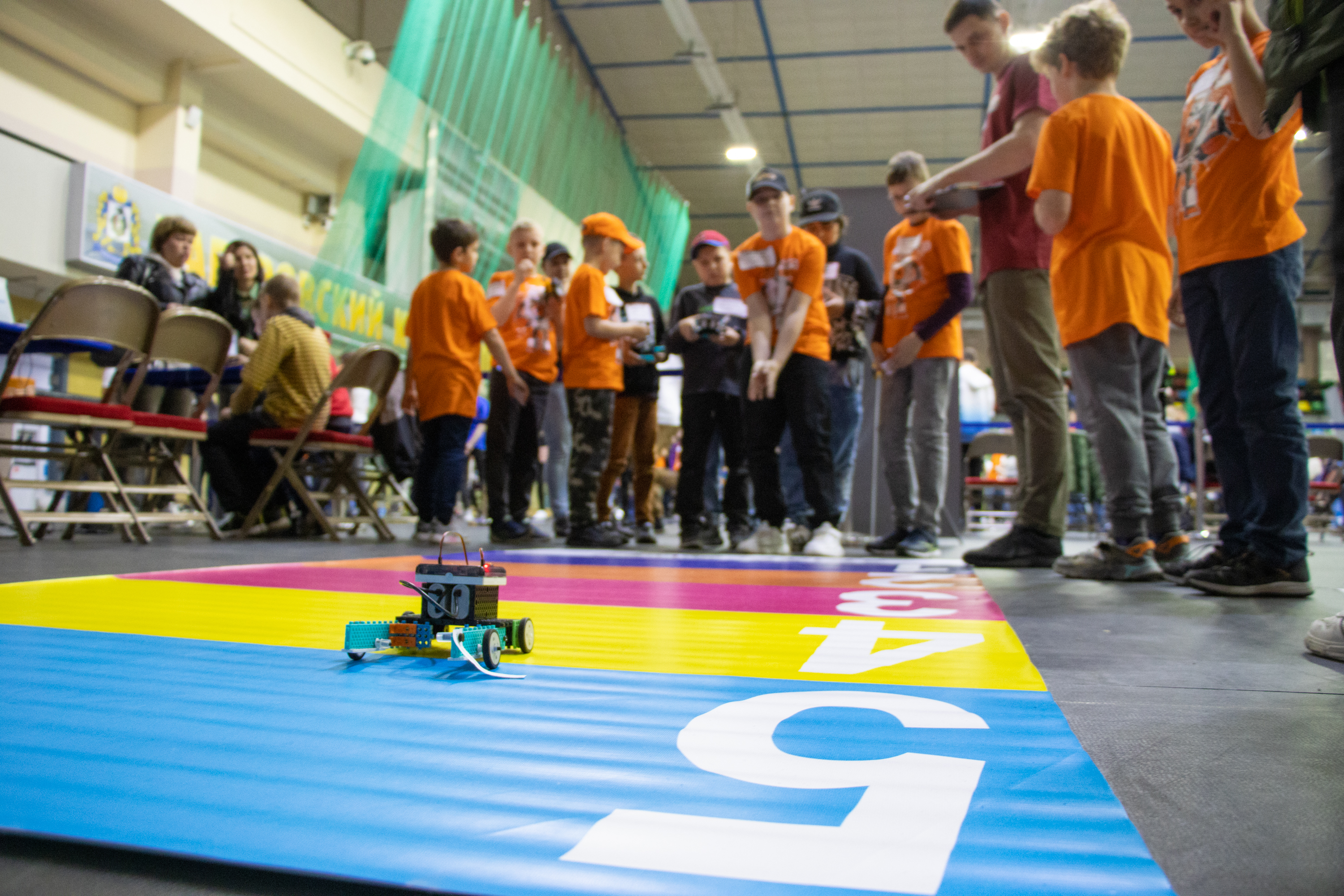 Соревнования по робототехнике прошли в УКСК на набережной