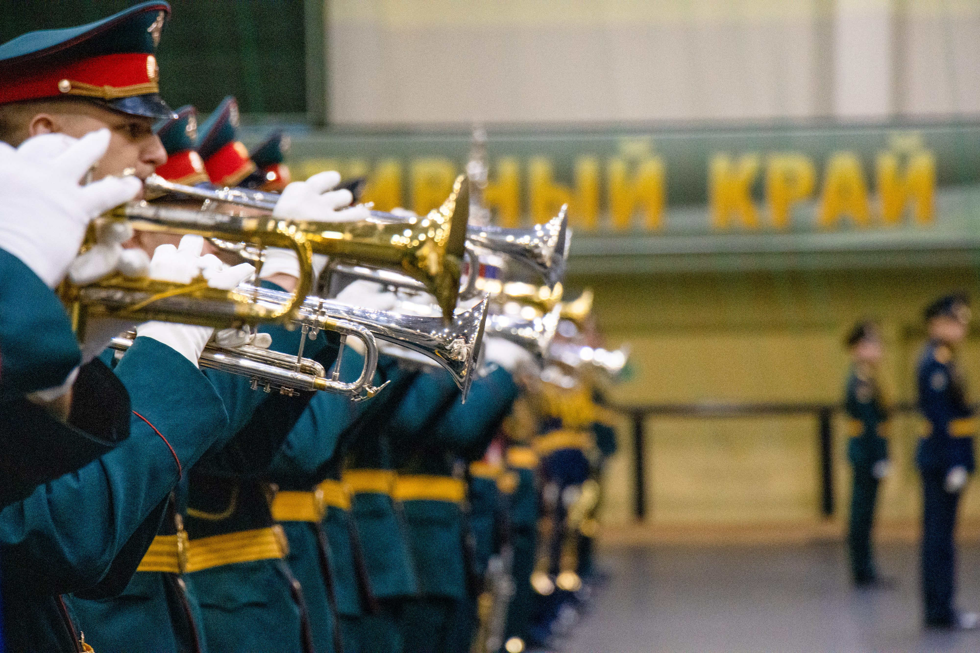 Смотр-конкурс военных оркестров состоялся в УКСК