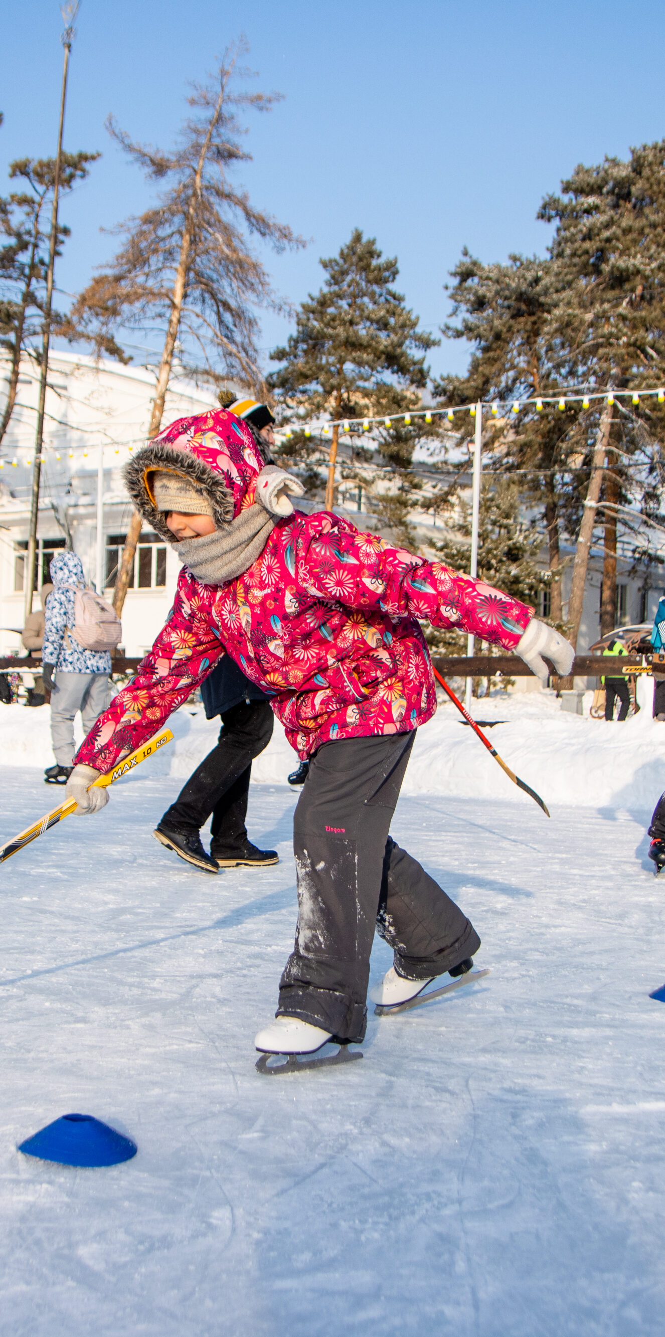 Спортивные семьи Хабаровска станут участниками Семейных стартов на коньках! 